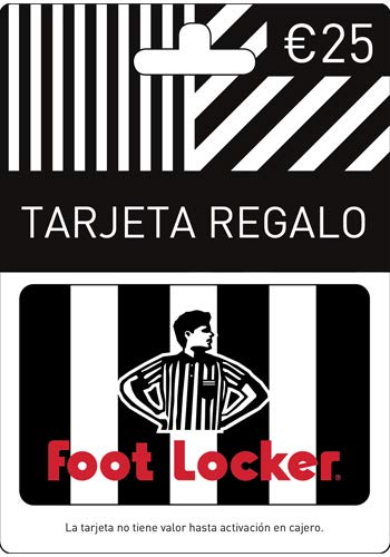 Regalo Foot Locker 25€ - para España - tarjeta regalo por correo