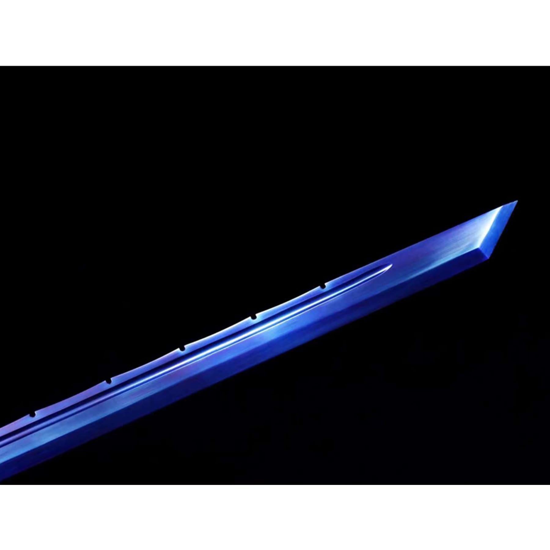 107cm Zweihändiges Schwert/scharf/Katana Schwert scharf Samuraischwert Handgeschmiedeter Manganstahl
