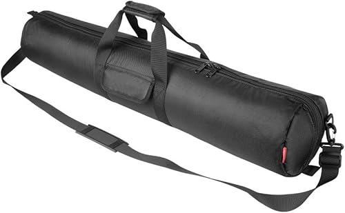 HEMMOTOP Funda de transporte para trípode, 39 x 7 x 7 pulgadas, bolsa de trípode acolchada con correas para el hombro y asas, bolsa de soporte