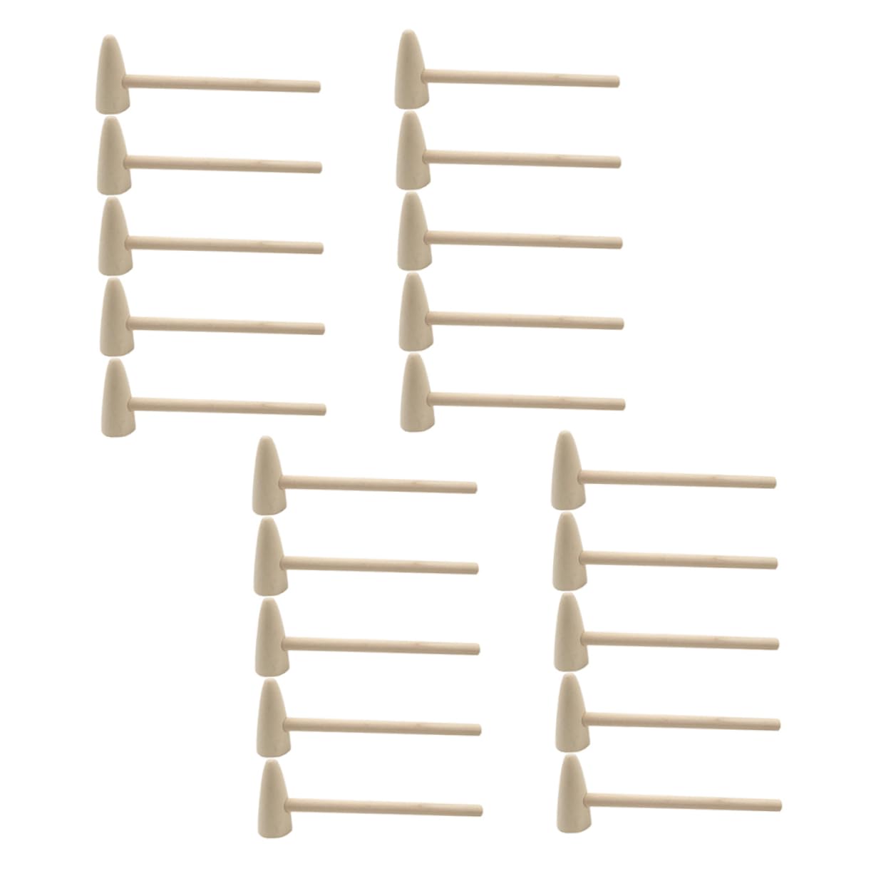 VICASKY Small Mallet Toy Set 20pcs Children's Mini Mallets Pounding Toys for Boys