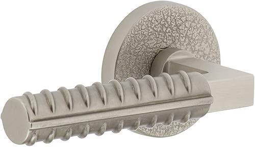 Viaggio 626806 Circolo - Maniquí de piel con barra de refuerzo Contempo (níquel satinado)