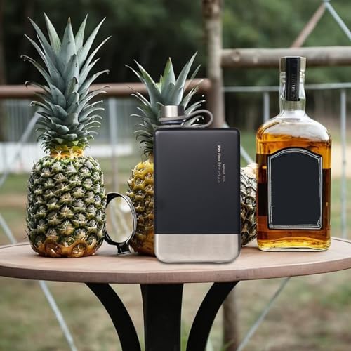 Bouteille d'eau à whisky plate et gourde de voyage légère