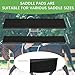 Qwtqwt 3 Pcs Saddle Shims 2 Sizes Shock Absorption Memory Foam Shims to Adjust Saddle Comfort Fit and Protection for Horse,Equine Saddle Pads for Horse Provide Balanced Cushion Support Where
