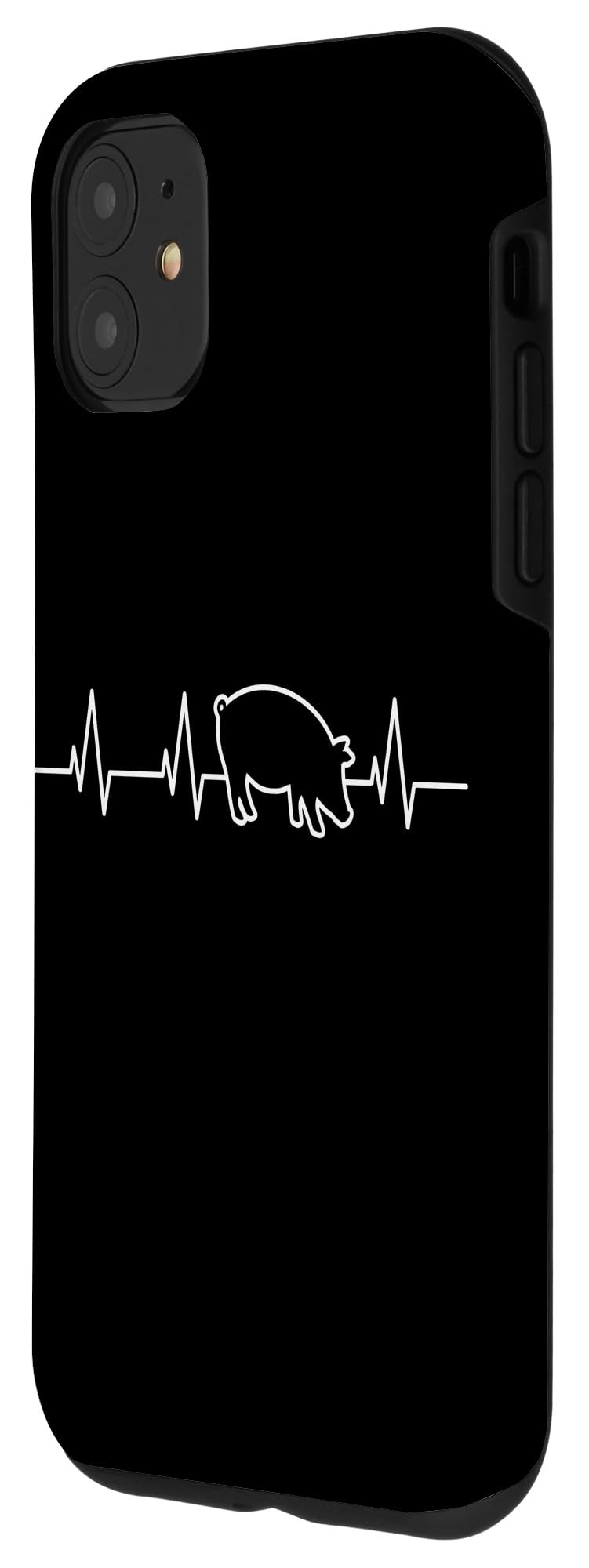 Pig Farmer Heartbeat Farm Case for iPhone 11 - Image 2
