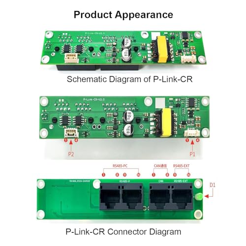 Image of JKBMS P-Link-CR-V2.0 Communication Interface Board for Smart BMS Expansion and Parallel Connection
