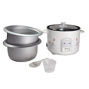 Eslite Electric Rice Cooker 1.8 Litre, Kitchen Accessories Items With Automatic Cut Off Appliance Cookwar