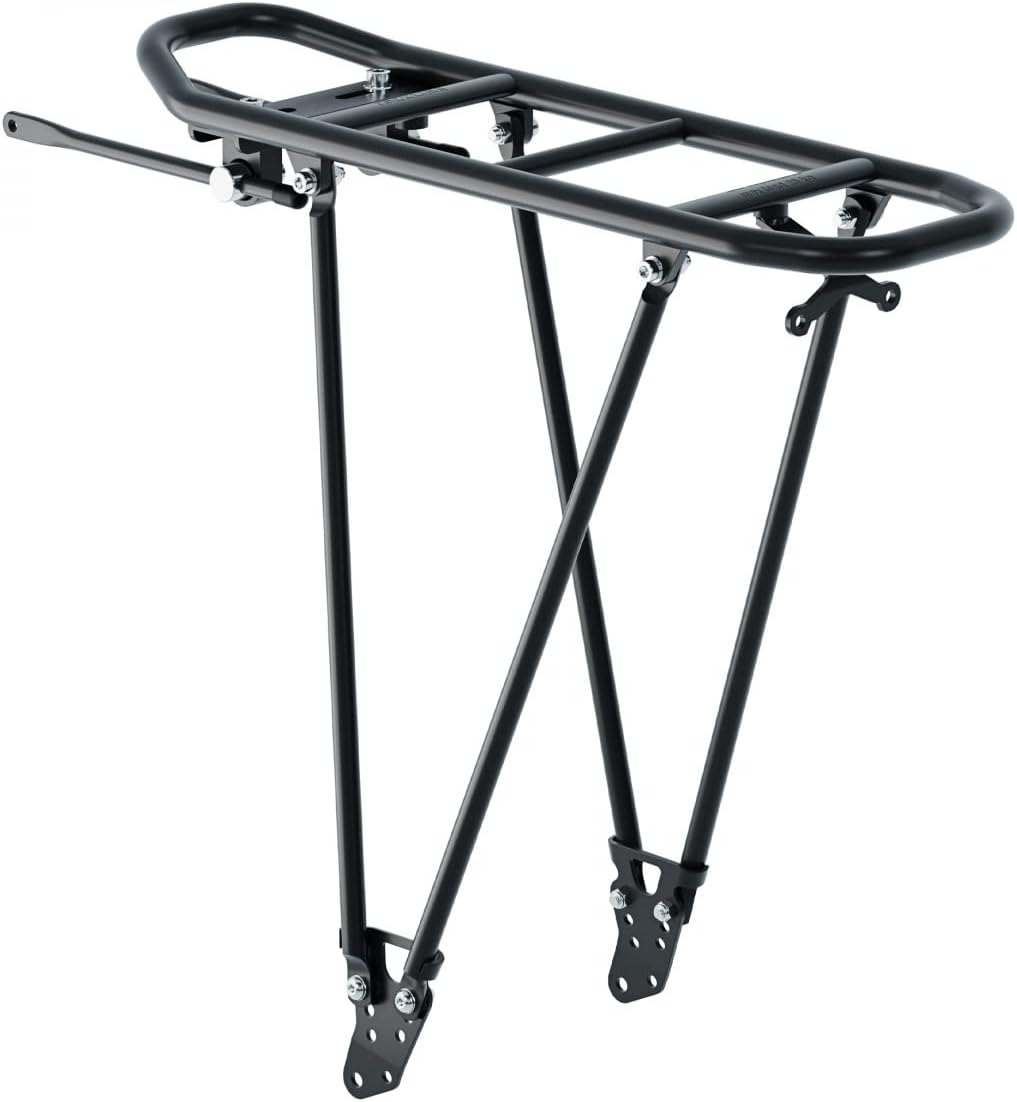 Racktime FoldIt Adjustable 2.0 Rack Rear Eyelet 24` - 29` Black