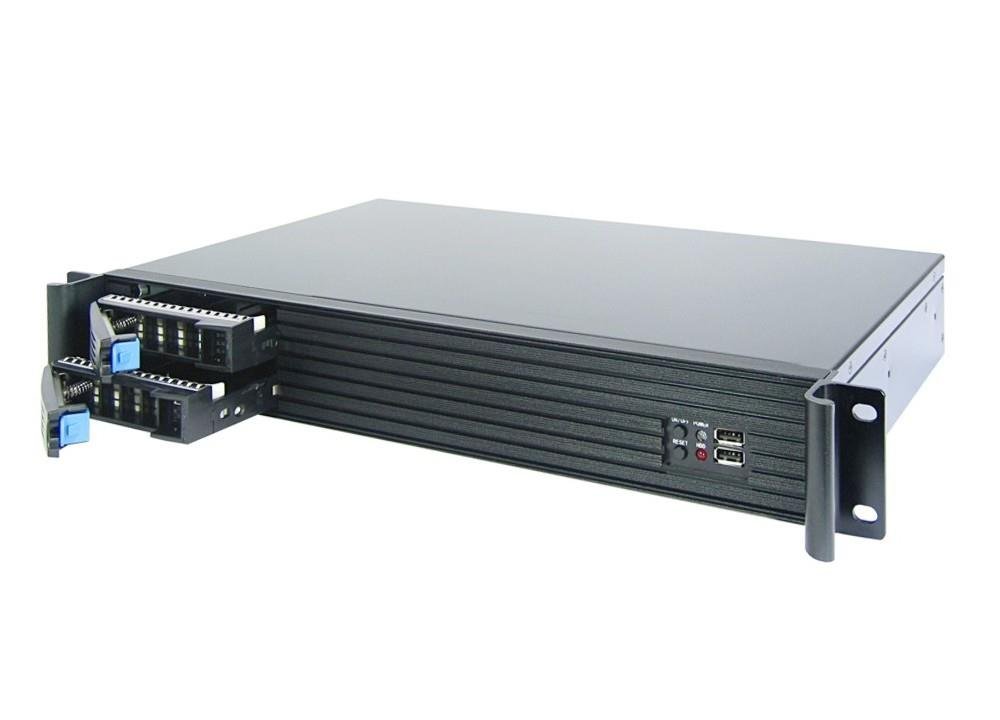 19 Zoll 1,5HE Server-Gehäuse IPC-N1528R / mini ITX mit 3,5" HDD Backplane