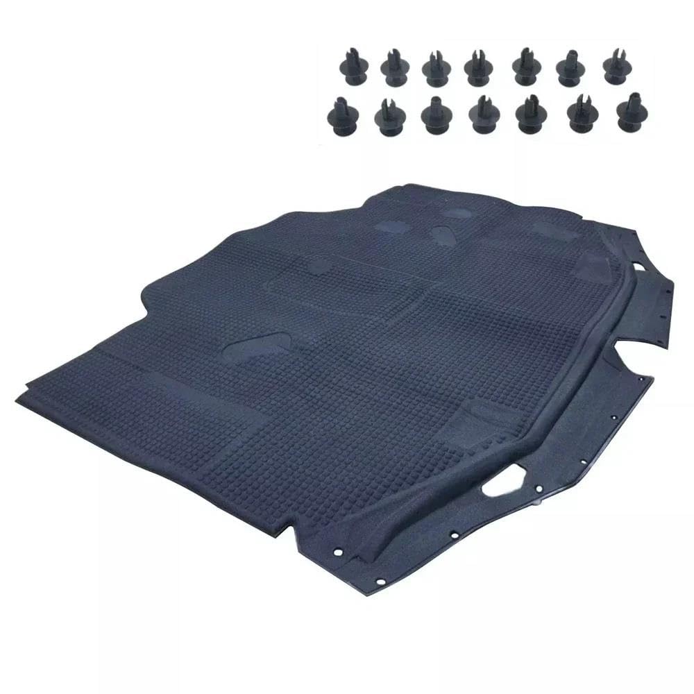Isolamento auto Per Mercedes Per Benz 300SL 500SL 600SL R129 SL320 Tappetino Isolante Termico Cofano Motore Telo In Cotone Fonoassorbente Tappetino Isolante Termico Isolante Termico Cofano Motore