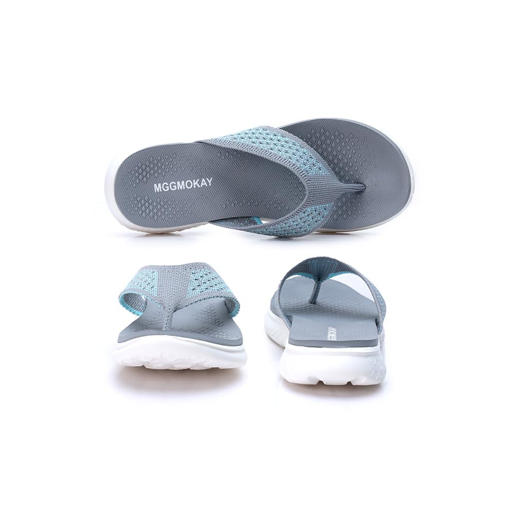 MGGMOKAY Chanclas deportivas para mujer,Verano Chanclas de Casual,Mujer Sandalias de playa