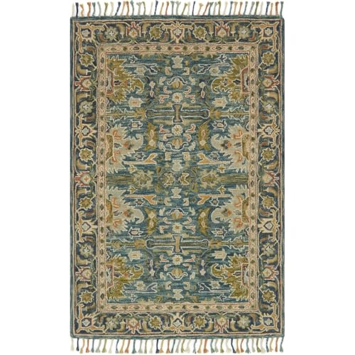 Image of Hand Tufted Premium Rug Premium Wool Carpet for Living Room Bedroom and Hall Size 6x9 Feet Color Multi