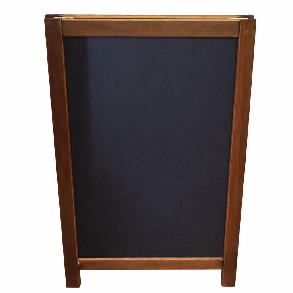 Pizarra Caballete Altura 85 cm Tablero 68 x 48 cm 2 Caras Rotulador Tiza Líquida y Convencional
