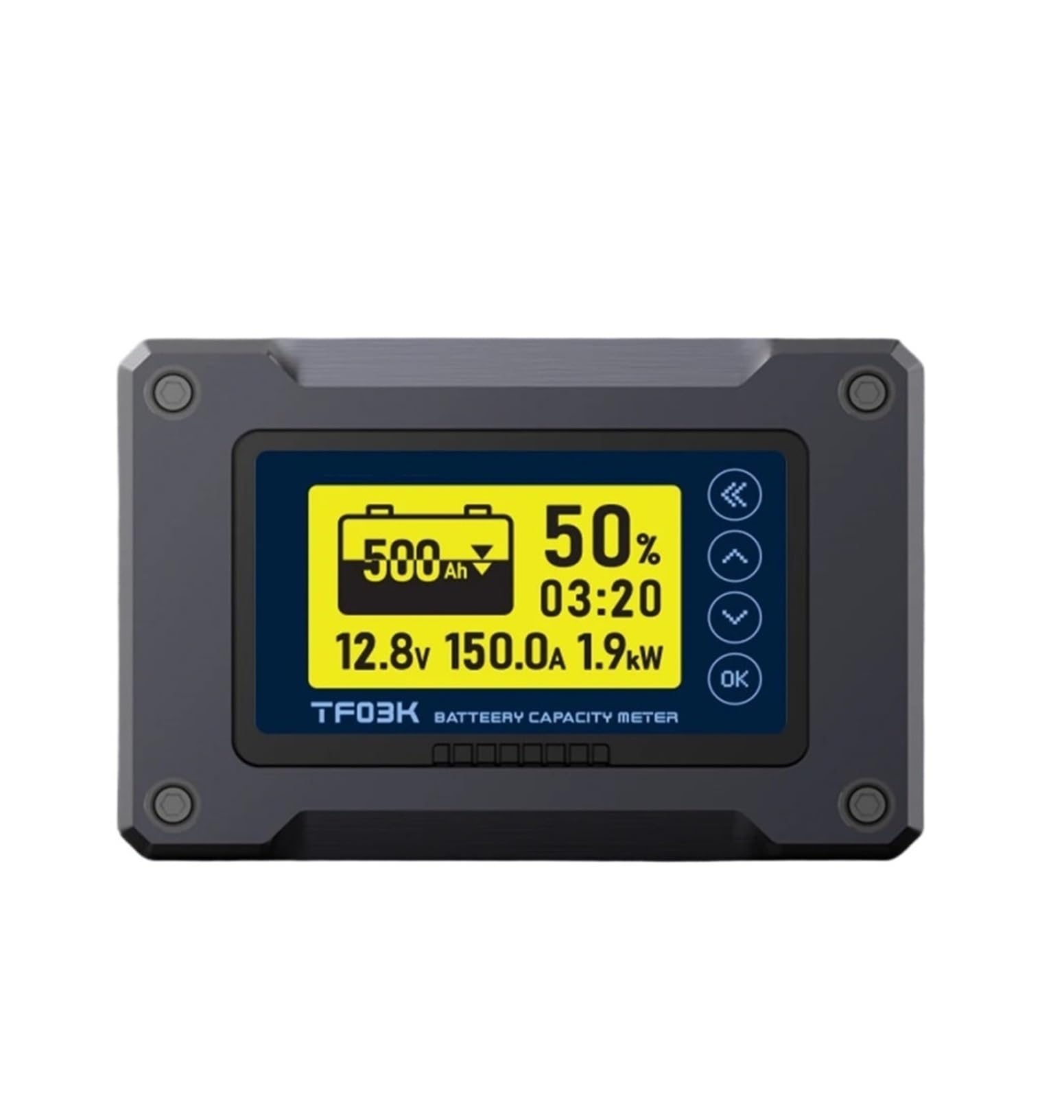 Tester baterii, DC8-120V Coulomb Counter Meter Battery Capacity Indicator Napięcie Prąd 50A/100A/350A/500A For Electric Car(50A(0-75A))