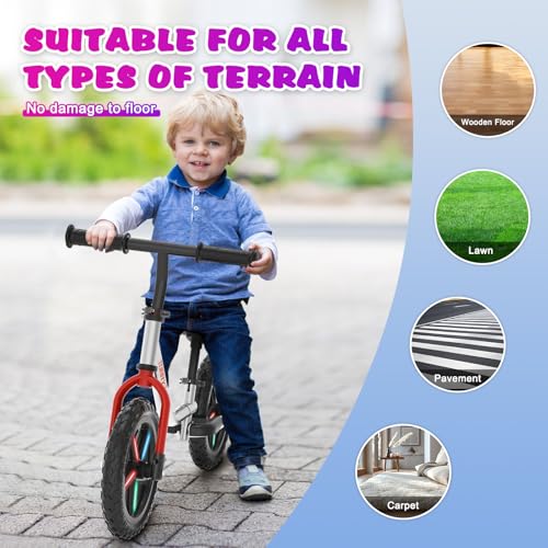 Torryza Toddler Balance Bike 2 Year Old With Light-Up Wheels, Balance Bike 2-5 Years Old,Easy Assembly, Lightweight No Pedal Bike With Adjustable Seat & Handlebar,Gifts For 2 3 4 5 Year Old Boys Girls thumb #4