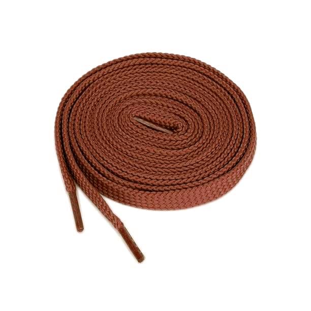 Image of 2 PAIRS Flat Shoe laces 48 Inches Wide Shoelaces for Athletic Running Sneakers Sports Shoes Boot Laces Strings (2 Pairs)