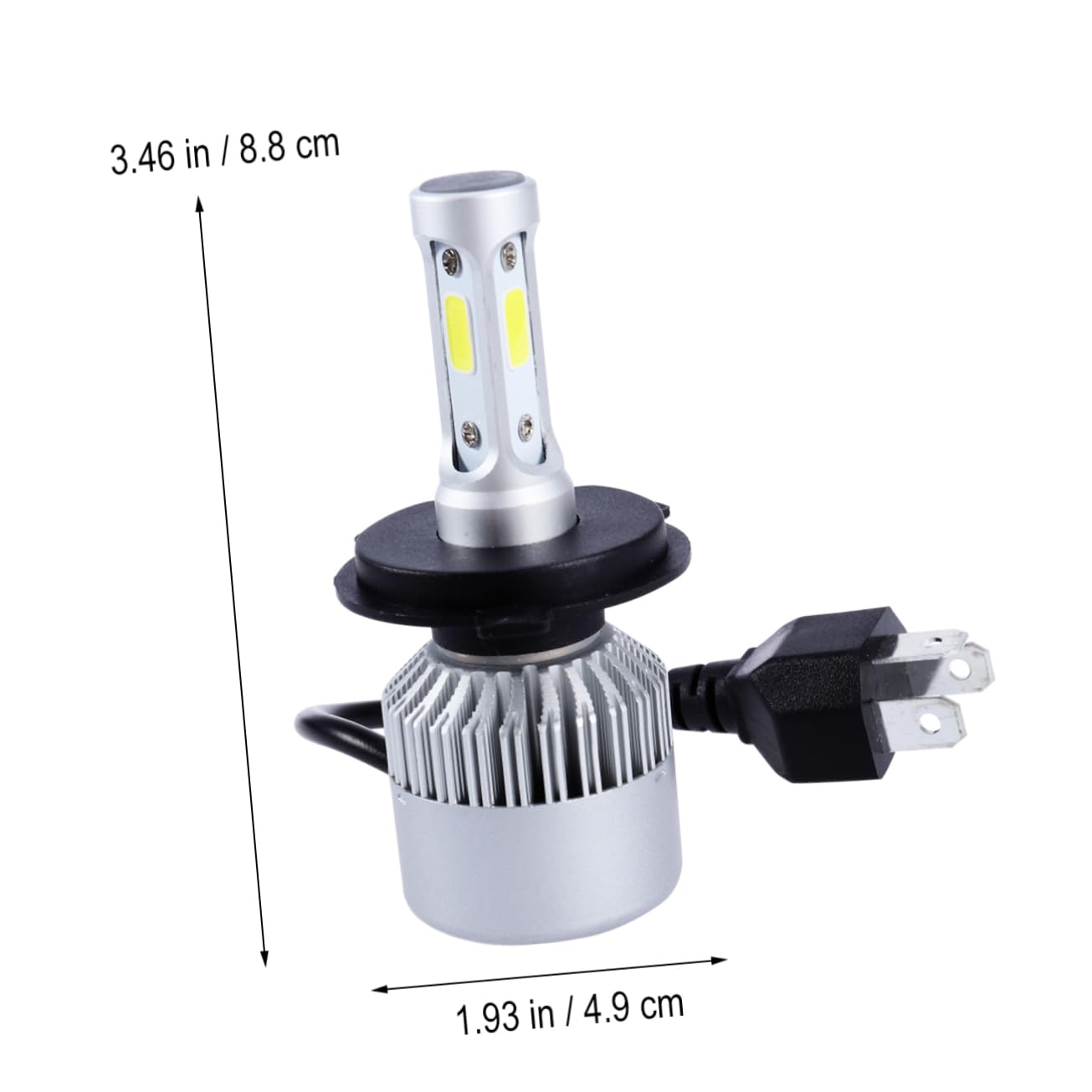 Gatuida 4 Pcs Lampadina Del Faro H4 Fari A LED Lampadine Testa Della Lampada Ha Condotto La Luce Della Lampadina Auto Ha Condotto Il Faro Ha o Il H4 Lampadina Del 9003 Ha