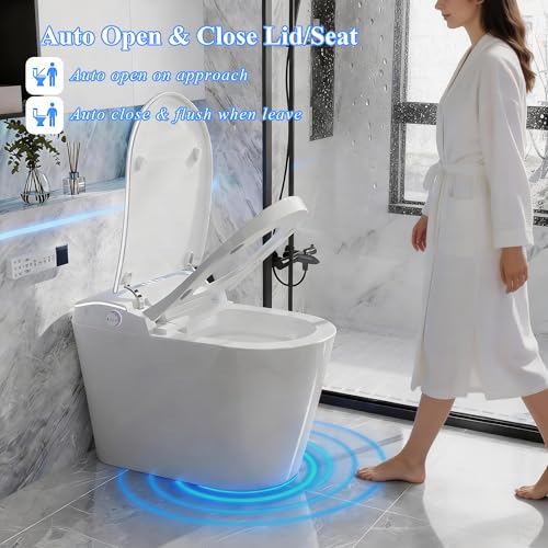Image of TOTTE One-Piece Smart Toilet, Premium Care with Women's Front Wash, Auto Open Lid, Instant Warm Water & Warm Air Dryer, Self-Cleaning Technology, Built-in Aroma System, Japanese Toilets