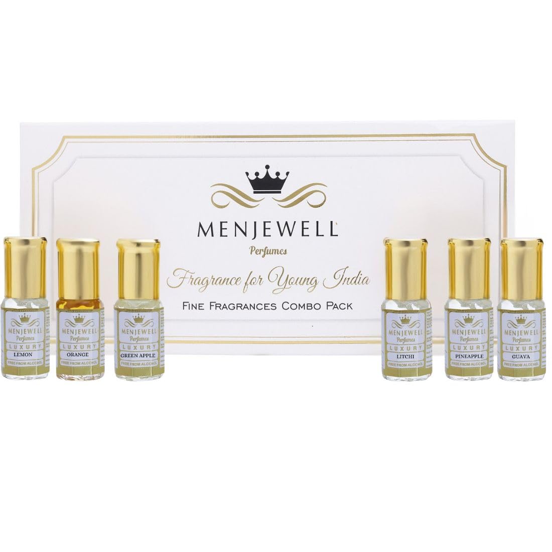 Attar Gift Pack Of 6| Attar Combo| Fruity Attar|Attar For Women| Gift For Her (Fruity Fragrance) 18ML (6 * 3ml)-image-45