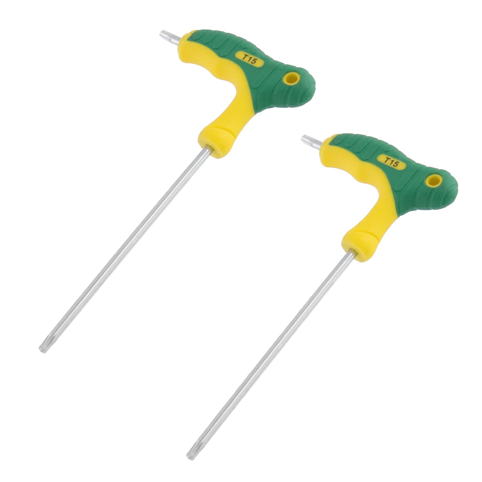 Antrader T15 Anti Tamper Proof Torx Wrench,CR-V Dual‑End,2pcs,Two-tone