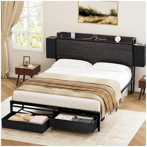 Base para Cama King Size Con Cajones 1 Base para Cama King Size Con Cajones 1