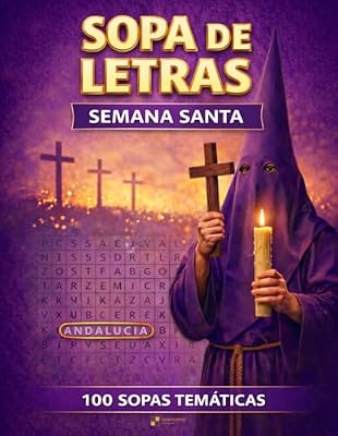 Sopa de letras temática: Semana Santa en Andalucía: Sopas de letras cofrades | Andalucía | Semana Santa | Ya disponible en tu tienda friki favorita! En mundofriki.es! Sopa de letras temática: Semana Santa en Andalucía: Sopas de letras cofrades | Andalucía | Semana Santa | Ya disponible en tu tienda friki favorita! En mundofriki.es!
