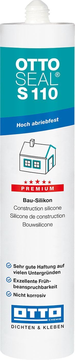 S 110 Premium Construction Silicone 310 ml Cartridge C03 Dark Grey