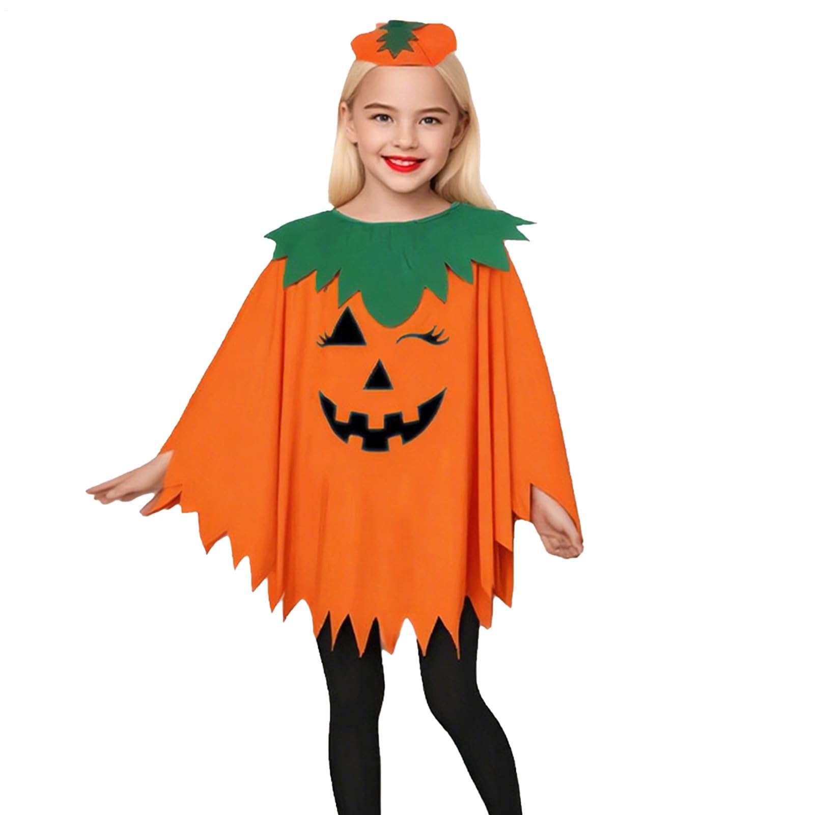 Poncho Calabaza Accesorios Disfraz Cosplay Mascarada | Disfraces Para Adultos Para Cosplayers, Actores, Carnaval, Actuaciones, Eventos Temáticos, Cine, Mascarada Y Obras Teatrales