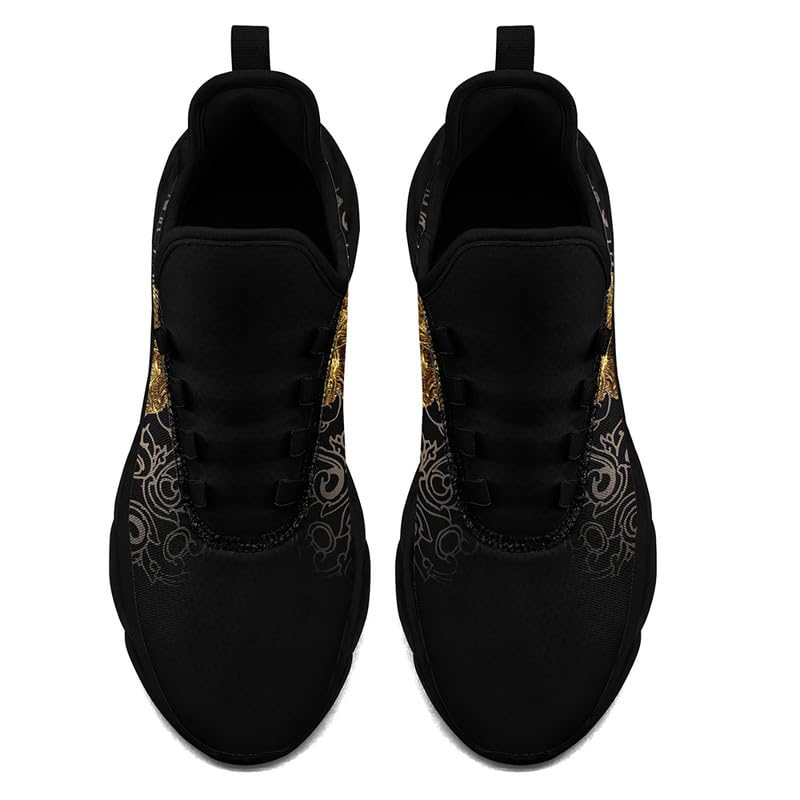 Mens Dragon Running Shoes Breathable Cushion Non Slip Outdoor Sports Walking Sneaker Tennis Jogging Training Tennis Shoes3