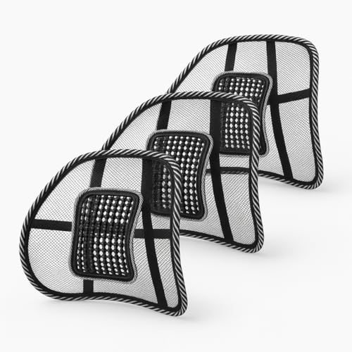 Kit 3 Encostos Lombar Supermedy Suporte Lombar Apoio para as Cost...