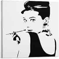 アートパネル　オードリーヘップバーン　ガラス絵画　アート　絵画　ポスター　壁掛け Amazon.co.jp: オードリーヘップバーン アートパネル アート
