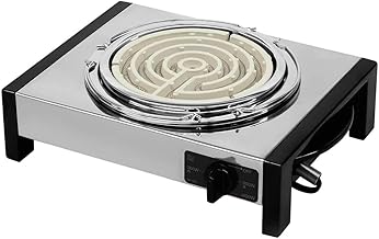 Ishizaki Electric Manufacturing Electric Stove Stainless Steel SK-65V Silver