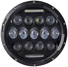 新品未使用純正 LEDヘッドランプ 7インチ ブラック Amazon.co.jp: ヘッドライト本体 - ヘッドライトアセンブリ・パーツ