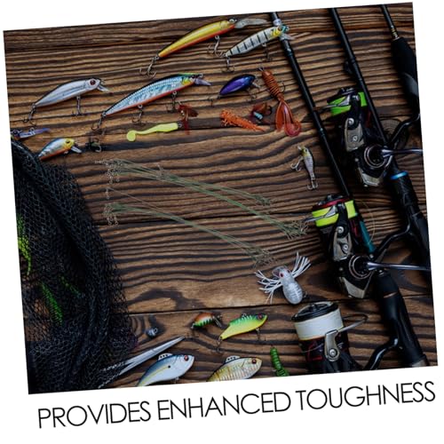 VANZACK 40 pcs steel wire fishing leaders swivels miniatura 3
