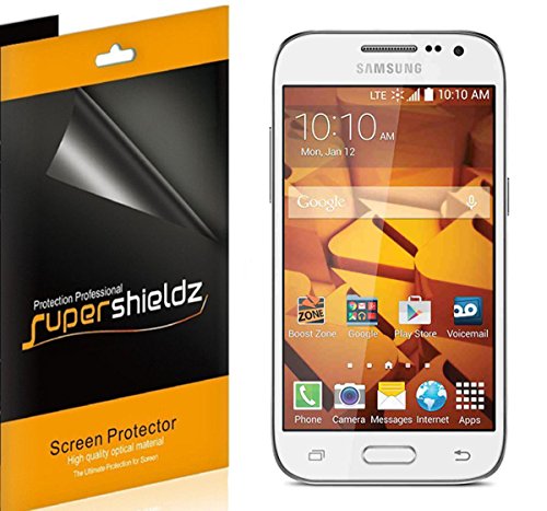 (6 Pack) Supershieldz Designed for Samsung Galaxy Prevail LTE (Boost Mobile) Screen Protector, High Definition Clear Shield (PET)