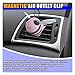 Little Bee Car Air Vent Clip, Cute Car Air Freshener Gift, Automobile Perfume Air Conditioning Vent Accessories for Car, Auto Interior Decorations (Pink, 1PCS)