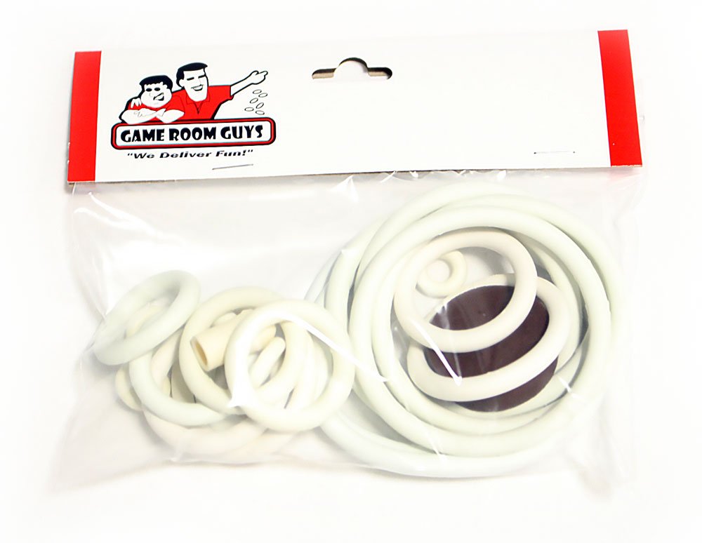Game Room Guys Williams Valiant Pinball White Rubber Ring Kit