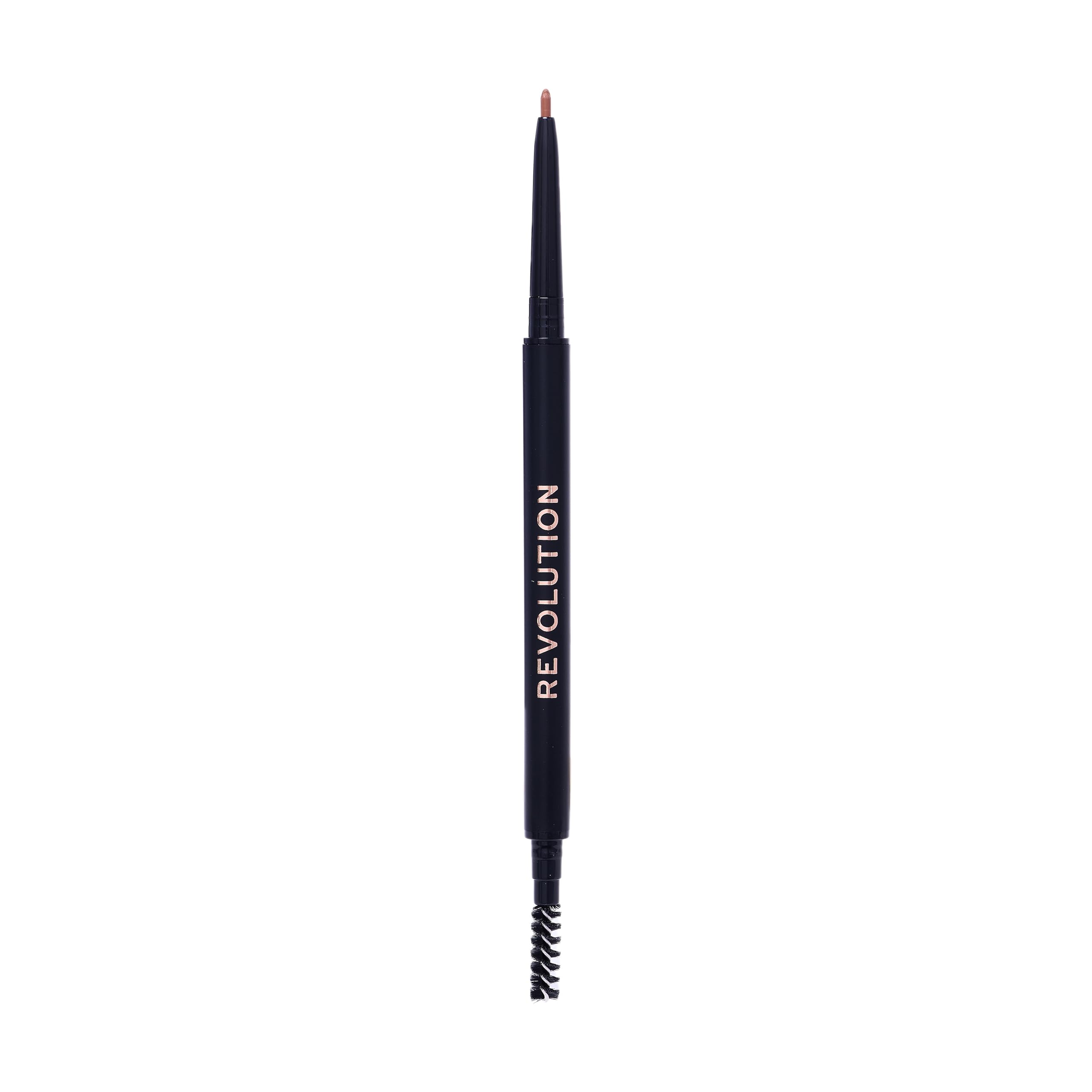 Revolution Precise Brow Pencil, Double-Ended Makeup Tool with Brush for Easy & Ultra Defined Brows and Bold Looks, Auburn, 0.05g