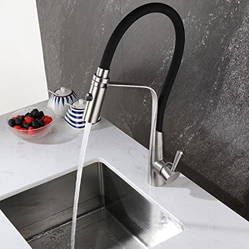ALTON-SUS52060-Single-Lever-Sink-Mixer-with-Dual-Flow-Pull-Out-Sprayer-Brushed-Nickel