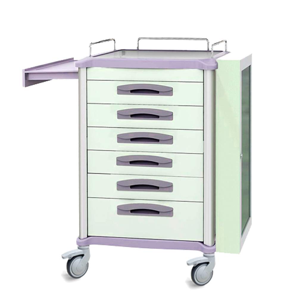 4 '' 100 mm Filettatura M12 Ruote mediche Gomma Ruote piroettanti TPR silenzioso universale Ruote girevoli con freno Robusto 400kg per l'ospedale Strumento di bellezza Carrello Letto di cura 4 Pz