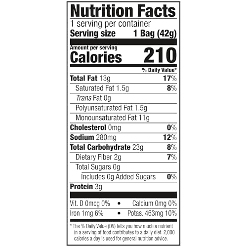 Image of Kettle Brand Potato Chips Sea Salt & Vinegar, 1.5 Oz