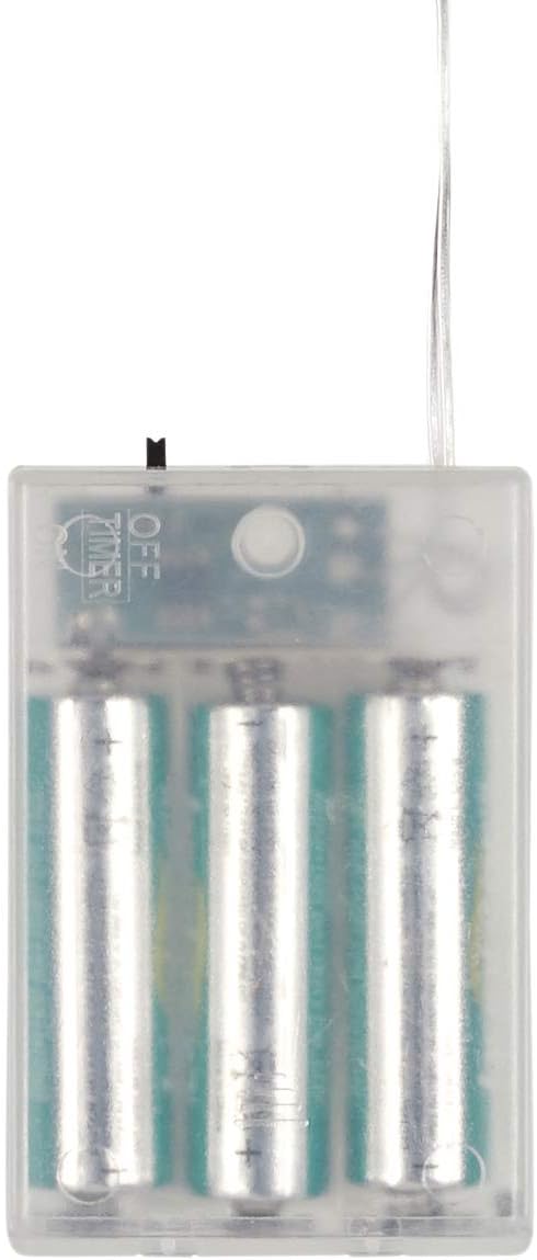 Lights4fun, Inc. 20 Chick & Easter Egg Battery Operated Micro LED Indoor Silver Wire String Lights