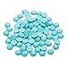 JJG 20pcs 10mm Natural Stone Round Cabochons Flatbacks Turquoise Gemstone Dome Cameos