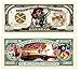 American Art Classics Set of 5 - Pirate Doubloon Million Dollar Bill