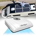 Mieligo RV Rooftop Air Conditioner 12 Volt, Campervan Sprinter 11000BTU 12V Air Conditioner, Rapid Cooling 12 Volt Air Conditioner for Van, RV, Yacht, Golf Carts, Road Machine, Caravan, Buses