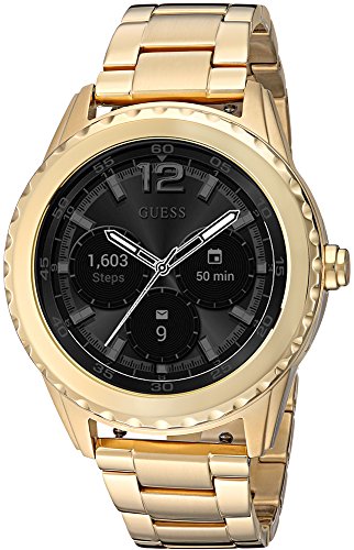 Preisvergleich Produktbild GUESS Cassidy Unisex Touch AMOLED Gold Smartwatch