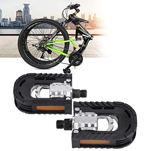 VIFER Bike Pedals, 1 Pair Aluminum Alloy Folding Bicycle Pedals for MTB Mountain Road Bike Outdoor Cycling Accessory Parts - Image 2