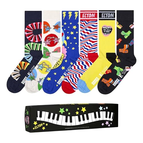 Chaussettes Elton John Happy Socks : dites adieu aux pieds tristes avec ce lot de 6