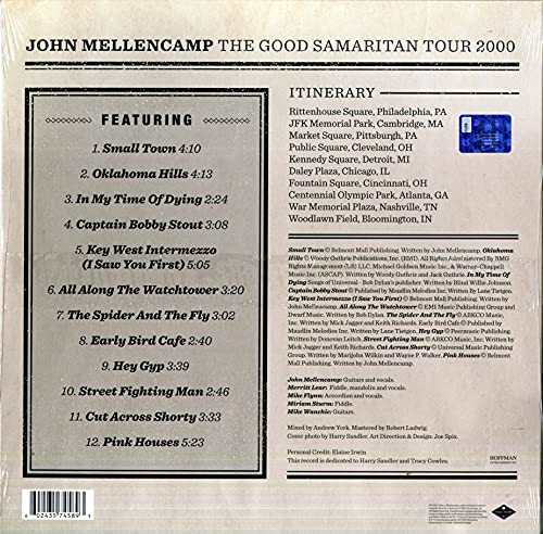 The Good Samaritan Tour 2000 [LP]