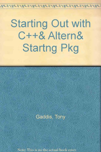 『Alternate Version of Starting Out With C++』|感想・レビュー - 読書メーター