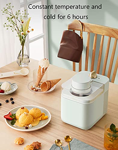 BAHAOMI Softeismaschine,Eismaschine Home 500 Ml Weich- / Hart-Eismaschine,Keine Vorkühlung Erforderlich,6 Stunden… – Bild 5